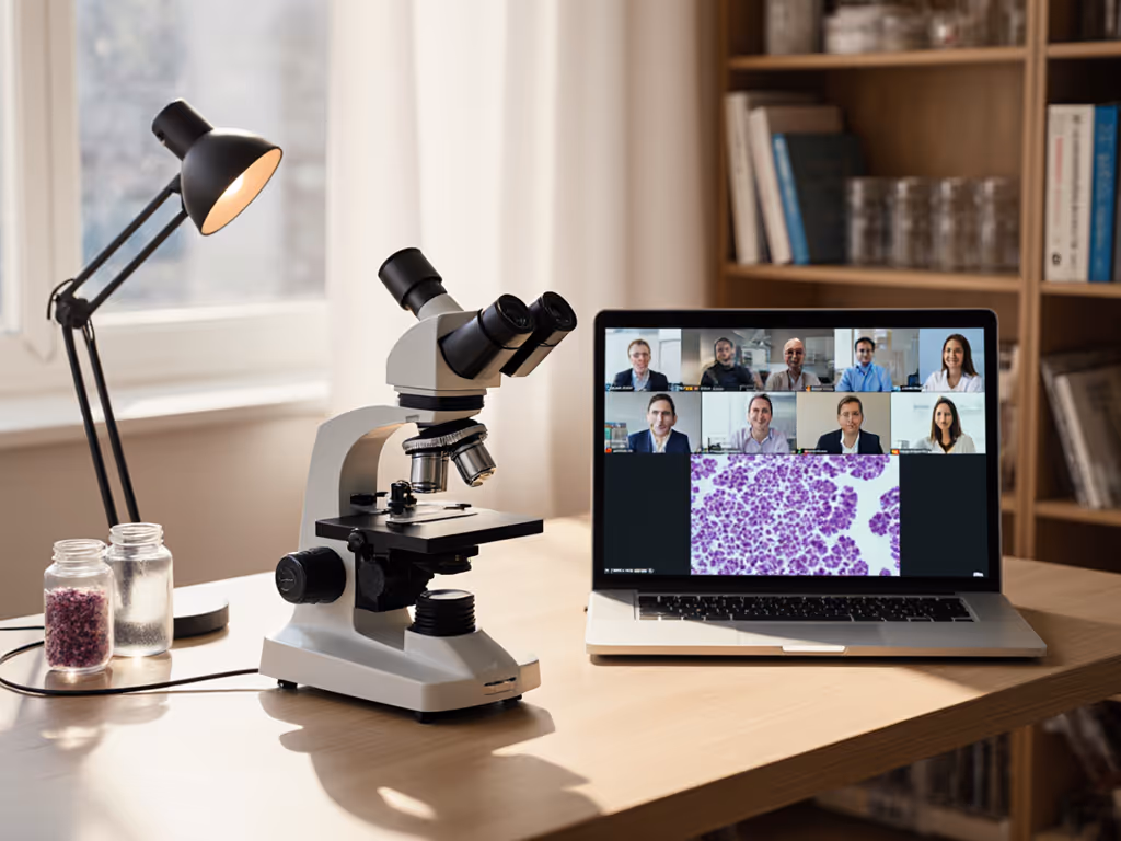 Remote Microscope Control: Real-Time Collaboration Tools