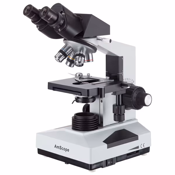 AmScope B490B Compound Binocular Microscope