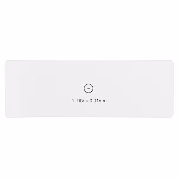 AmScope MR095 Microscope Stage Calibration Slide